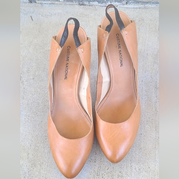 Costume National Sling Back Pumps - Picture 3 of 12